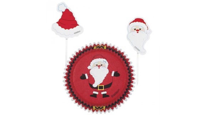 Ensemble cupcakes Noel